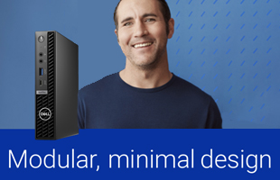 Dell OptiPlex Micro Processor: Modular, Minimal Design