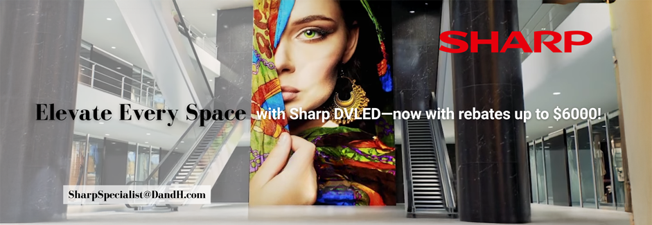 Sharp DVLED Rebates