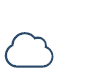 Hybrid Cloud Icon