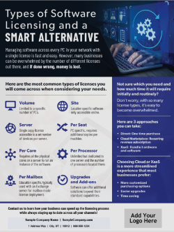 D&H - Template: Types of Software Licensing and a Smart Alternative