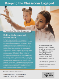 D&H - Template: Keeping the Classroom Engaged