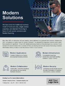 D&H - Template: Modern Solutions