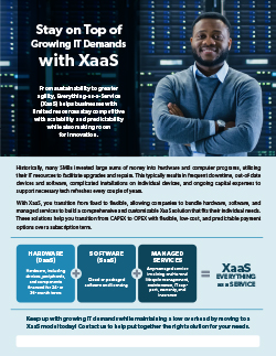 D&H Market+SHIFT Stay on Top of Growing IT Demands with XaaS Template