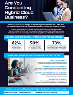 D&H Market+SHIFT Hybrid Cloud Template