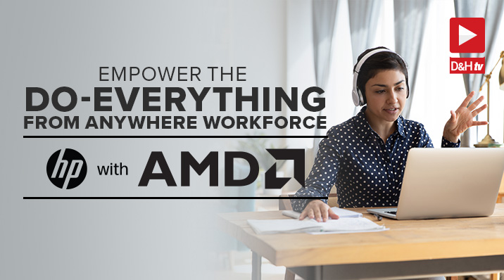 D&H TV HP with AMD Video Cover